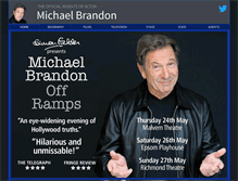 Tablet Screenshot of michaelbrandon.net